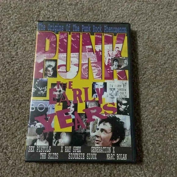 Punk The Early Years DVD The Origins Of The Punk Rock Phenomenon (2000) - Picture 1 of 3